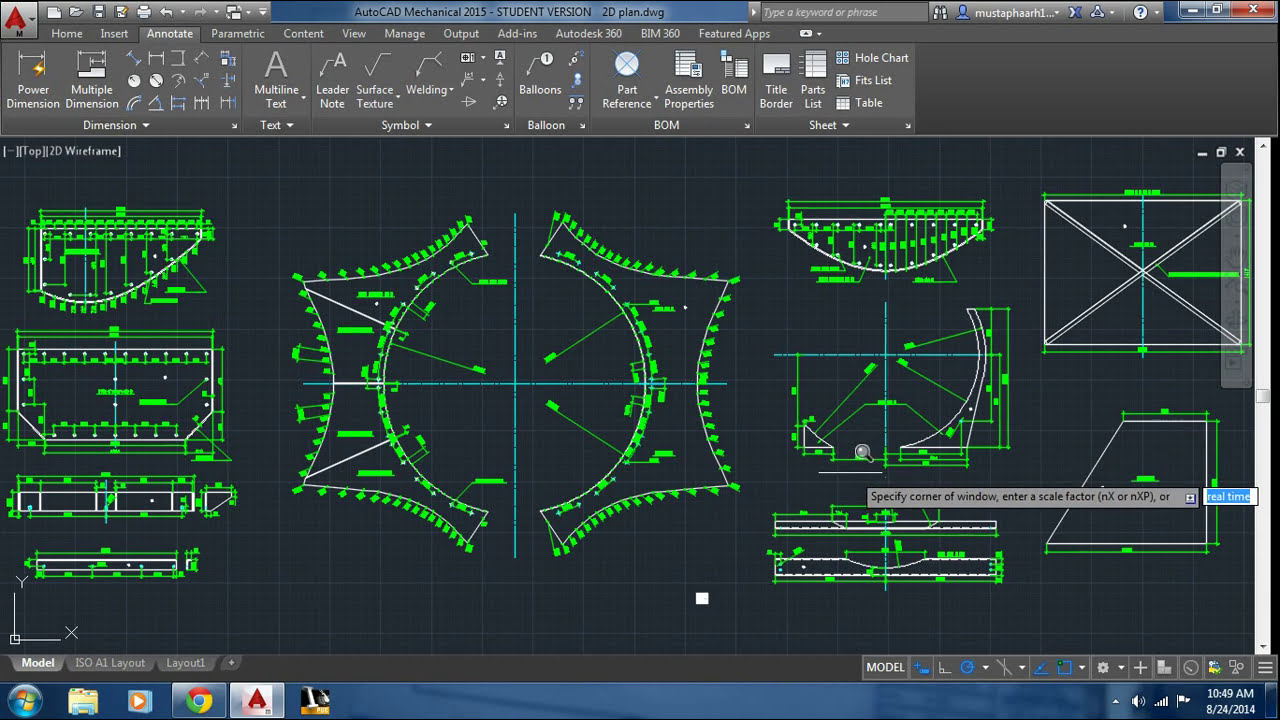how to change dimension in autocad
